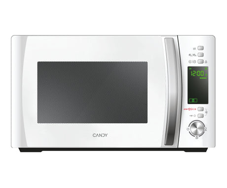 Micro-ondes CANDY Timeless CMXW20DW 700W 20L Digital Blanc - Fonction Décongélation - 5 Niveaux de Puissance - 10 Menus Auto