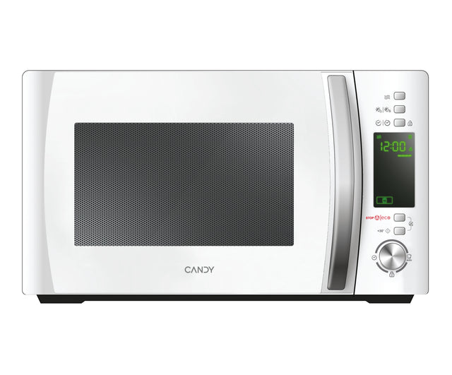Micro-ondes CANDY Timeless CMXW20DW 700W 20L Digital Blanc - Fonction Décongélation - 5 Niveaux de Puissance - 10 Menus Auto