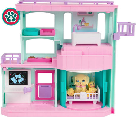 Clinique vétérinaire - LITTLE LIVE PETS - Mama Surprise - Accessoires inclus - Naissance magique