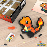 MEGA-Pok?mon-Salam?che-Coffret de construction r?tro 349 pi?ces - MEGA Pok?mon - HTH76