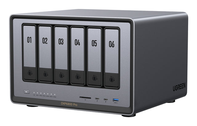 Serveur NAS - UGREEN - DXP6800 Pro - 6 baies - 8 Go