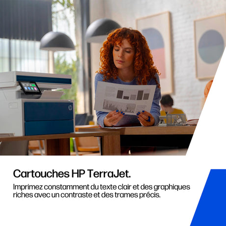 Cartouche de Toner - HP - 220X - Cyan - Grande capacité - Compatible LaserJet Pro 4202/4302