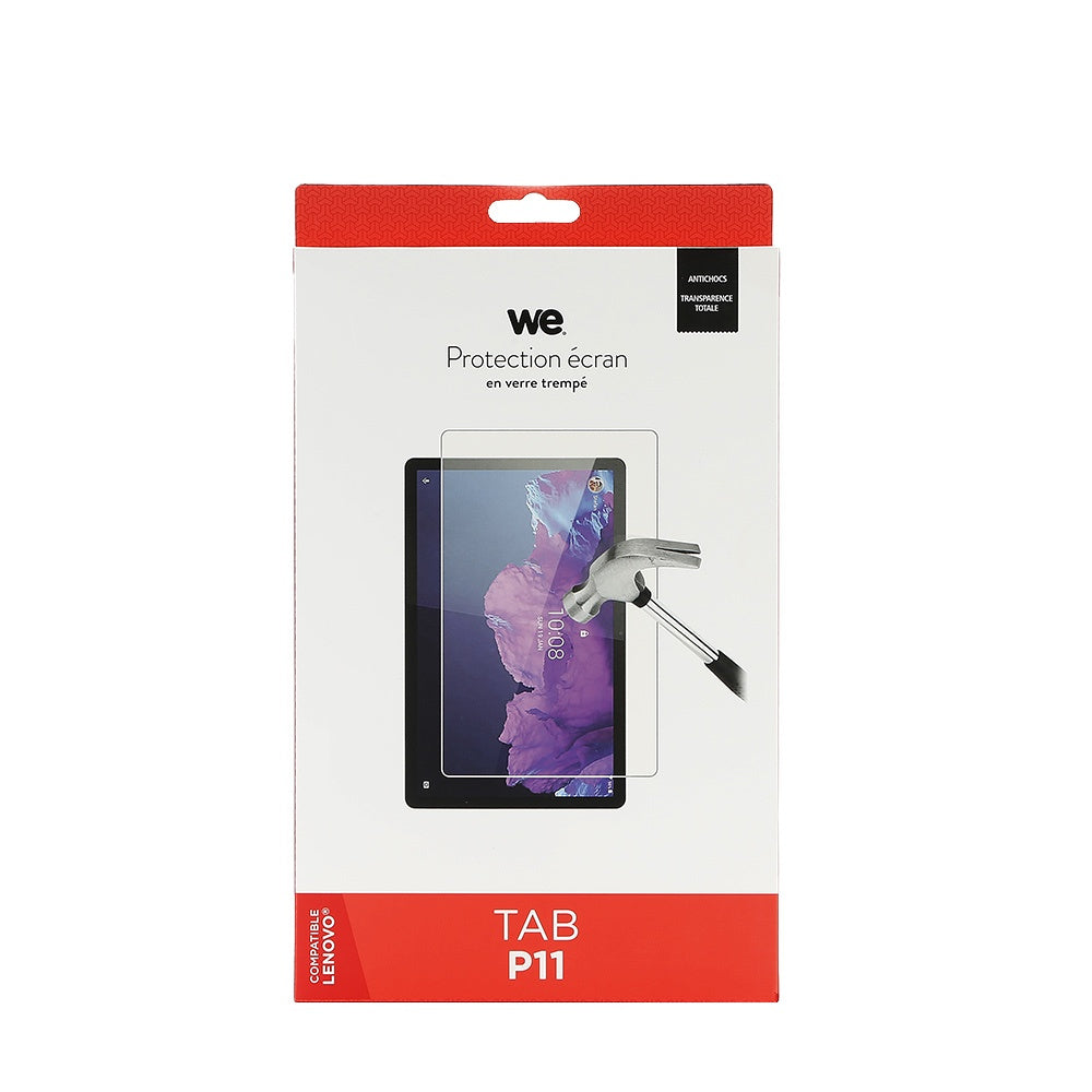 Verre Trempé tablette LENOVO Tab P11 11.0 - Film de protection Anti-Rayures - 9