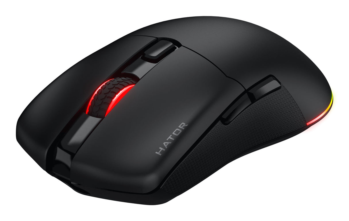 Souris sans fil Gamer Hator Pulsar 3 RGB (Noir)
