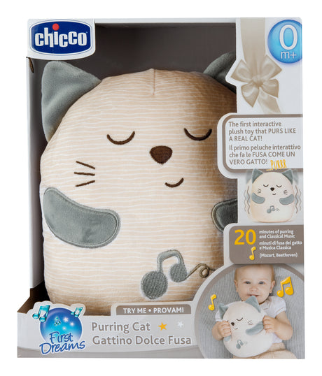 Peluche interactive - CHICCO - Bonhomme interactif - Vibration douce - Musique classique
