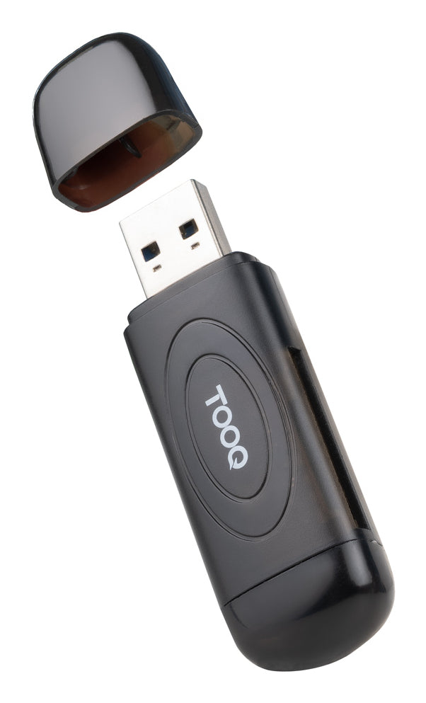 Lecteur de Cartes externe USB-A 3.0 TooQ TQR-3002B (Gris)