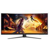 Ecran PC Gamer incurvé - AOC - 34'' - WQHD - 180Hz - Dalle Fast VA - 0,5ms - Réglable en hauteur - CU34G4