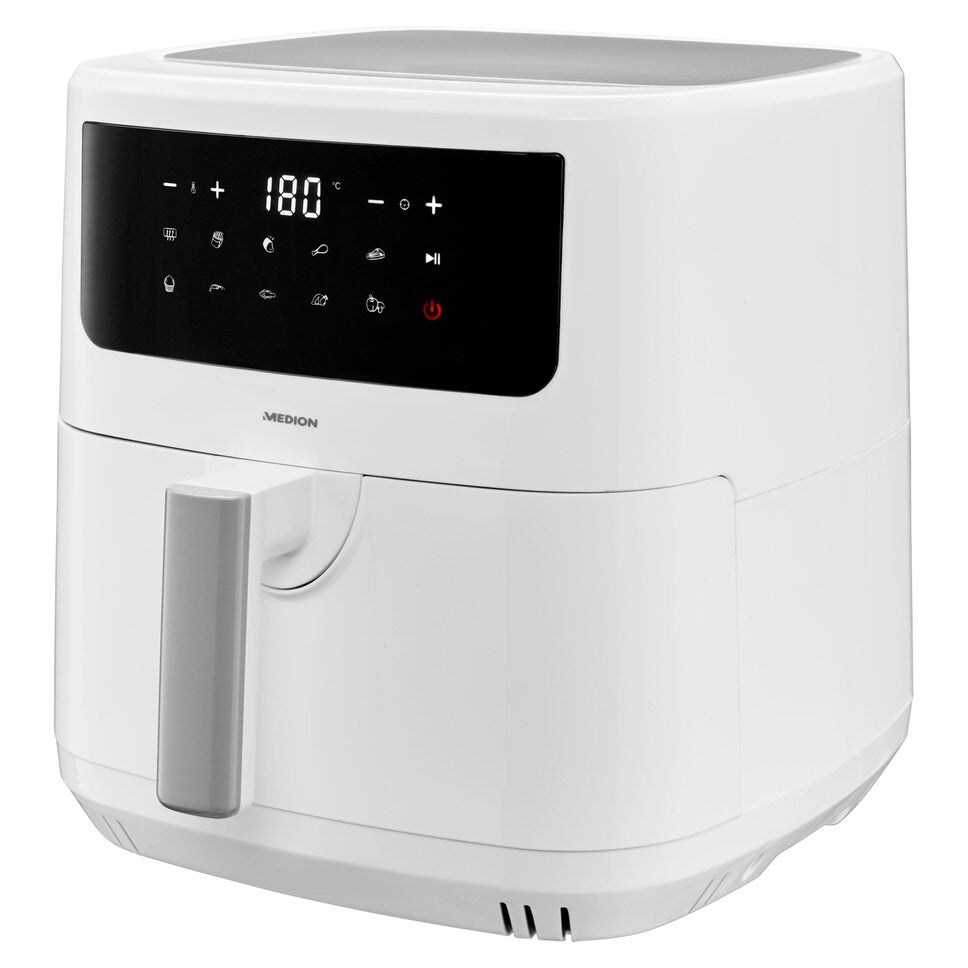 Friteuse a Air Chaud - MEDION - 50073000 - 2150 W - Ecran tactile - 9 programmes - Blanc