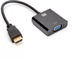 Convertisseur D2 Diffusion HDMI méle (Type A) vers VGA femelle (D-sub DE-15) 15cm (Noir)