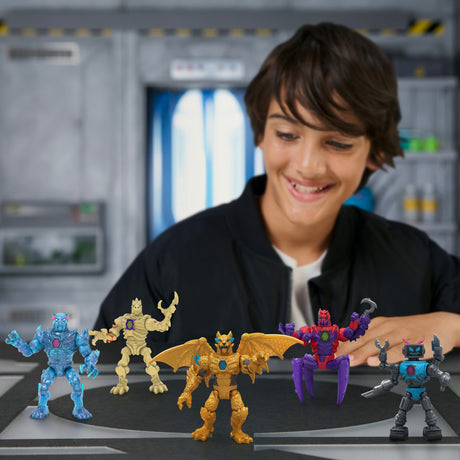 Pack de 2 figurines - MRBEAST LAB - Mix & Match - 2 FIG HYBRIDS + Moitié de figurine DRAGON