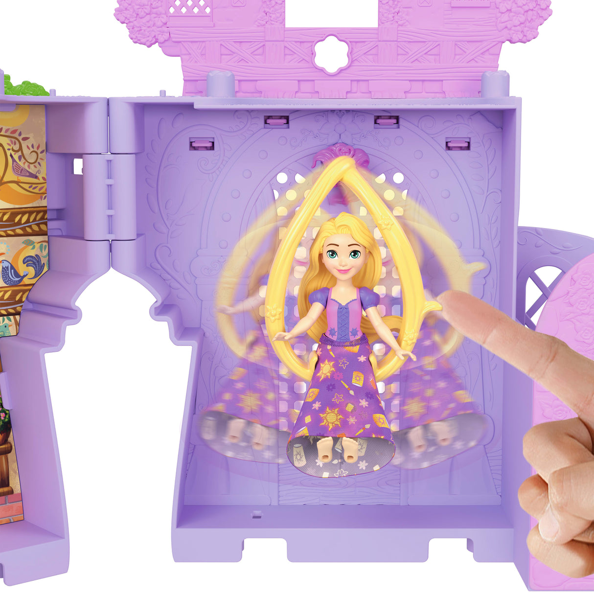 Disney - La Tour de Raiponce - Histoires a Empiler - Coffret avec poupée - Disney Princess - JDP61