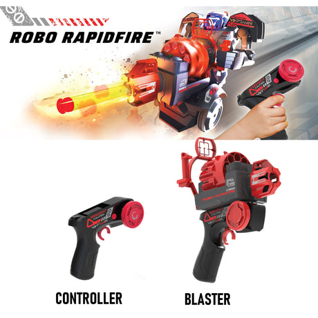 Robot radiocommandé - YCOO - RAPIDFIRE - 19 cm - 15 actions programmables - Des 5 ans