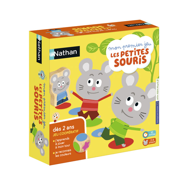 NATHAN - Mon Premier Jeu les Petites Souris - Jeu de Société