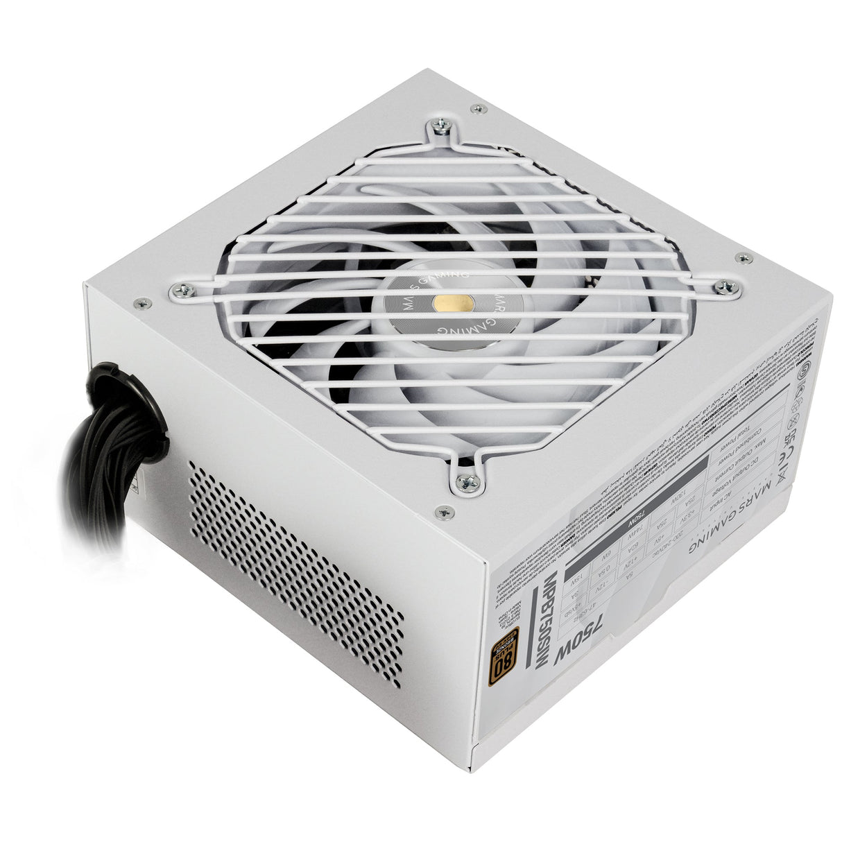 Alimentation ATX Mars Gaming MPB-SI - 750W (Blanc)