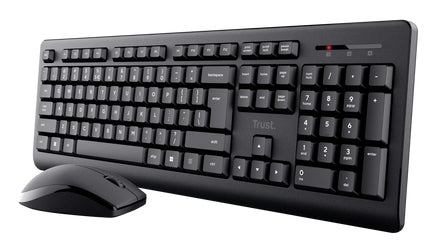 Pack 2en1 (Clavier/Souris) sans fil Trust Primo (Noir)
