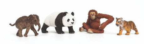 Mes Premiers Animaux d'Asie, Figurines d'animaux, SCHLEICH 42736 Wild Life, des 5 ans