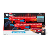 ZURU XSHOT - Exclusivité Cdiscount - Pack combo pistolet - Blaster Excel Caliber - 24 fléchettes