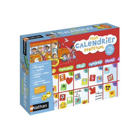 NATHAN - Mon Calendrier Perpetuel Magnétique