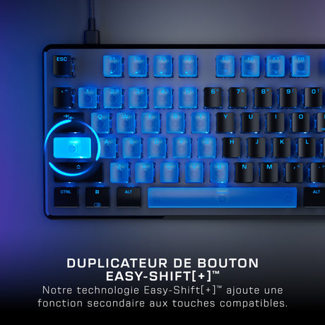 Clavier gaming RGB mécanique magnétique - TURTLE BEACH - Vulcan II TKL Pro - Noir