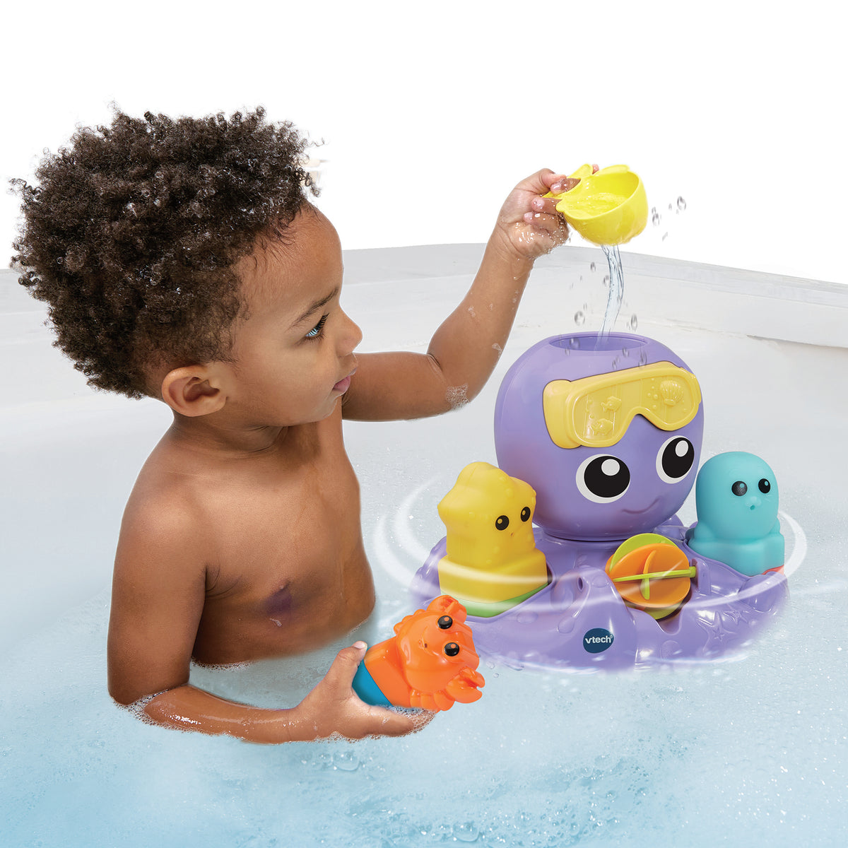 VTECH JULIE, MA PIEUVRE TOUPIE DE BAIN