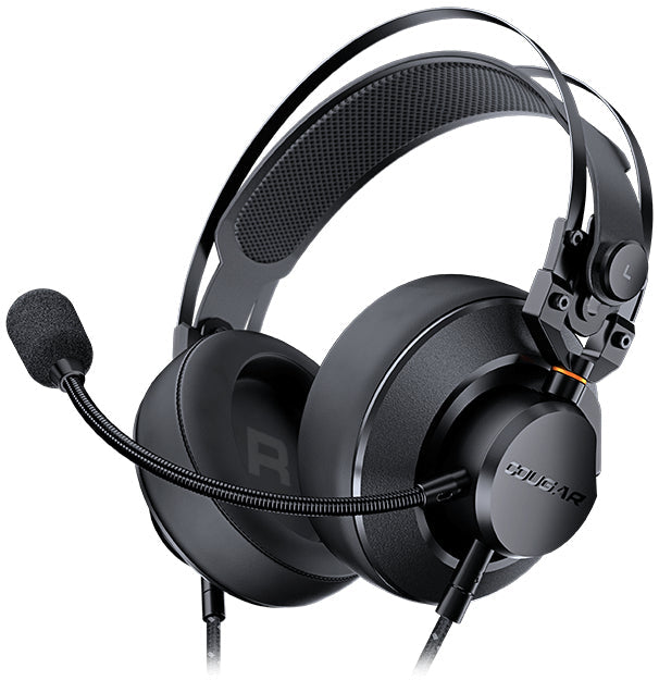 Casque Gamer filaire Cougar VM410 (Noir)