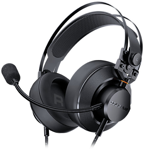 Casque Gamer filaire Cougar VM410 (Noir)