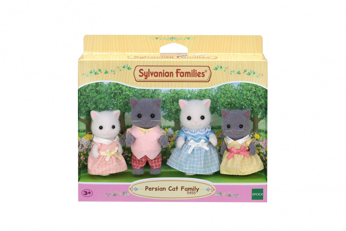 La famille Chat Persan - Sylvanian Families - 5455