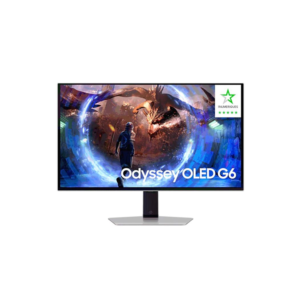 Ecran 27'' Samsung Odyssey OLED Dalle mate G6 Noir 2560x1440 16:9 0,03ms 360Hz 2