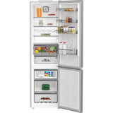 Réfrigérateur combiné - WHIRLPOOL - WHK26402XP4E - 355 L - Dual NoFrost - 6e sens - Porte bouteille - 203.5x59.5x66.3 - Inox