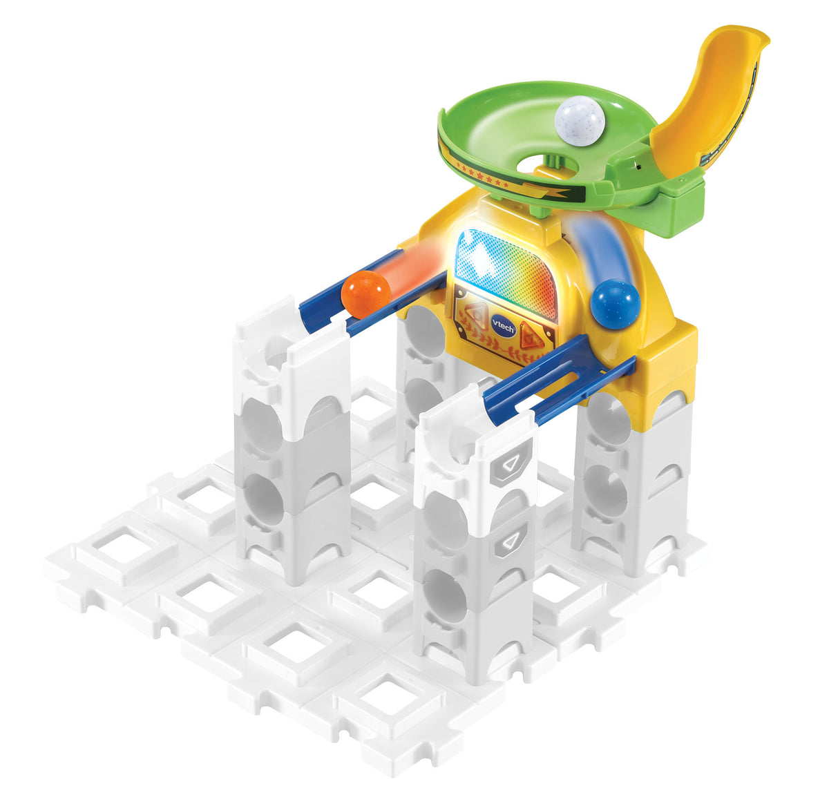 Circuit a Billes Marble Rush - VTECH - Expansion Kit Electronic - Tourbillon Sons et Lumieres