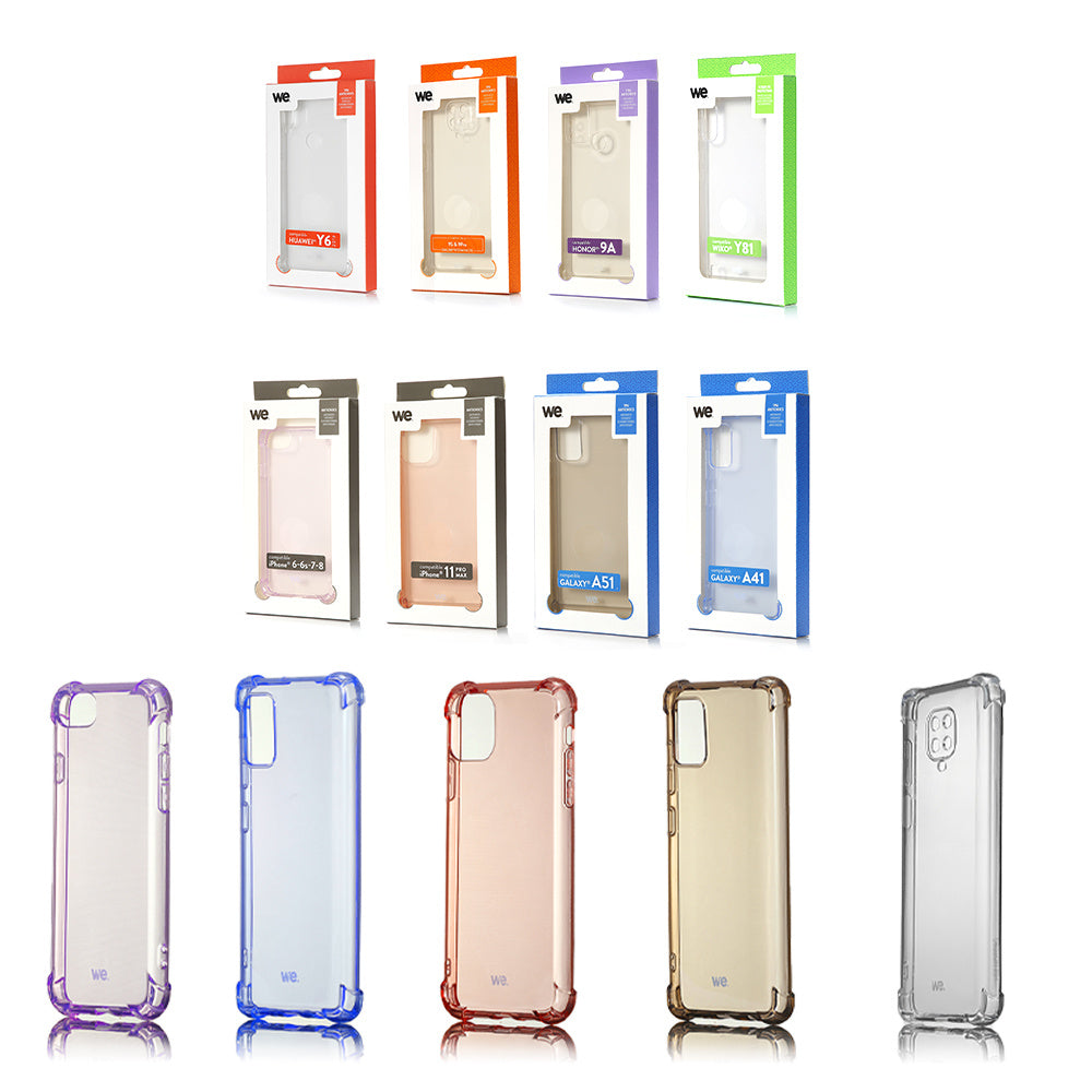 WE Coque de protection TPU XIAOMI REDMI 9 Transparent