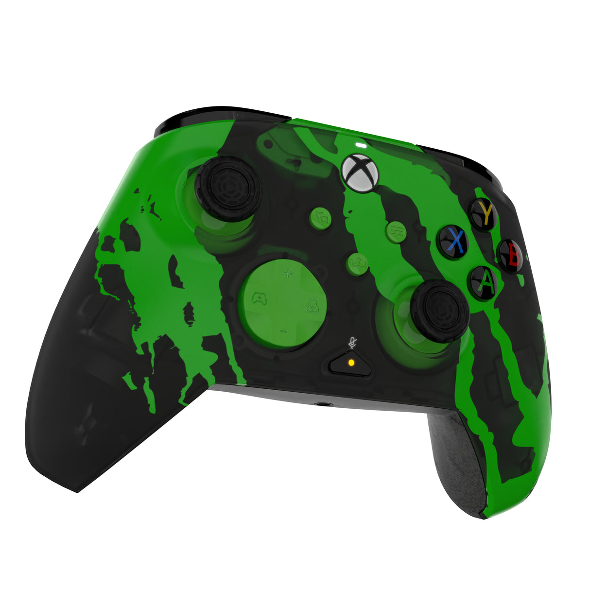 Manette de jeu - Xbox - Rematch Glow Advanced - Filaire - Jolt Green - PDP