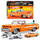 Hot Wheels - Coffret de Construction Custom Chevy Pickup 1962 Mattel Brick Shop - Mattel Brick Shop - JFT20