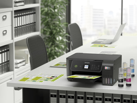 Imprimante multifonction A4 - EPSON - Ecotank ET-2870 - Wi-Fi - Réservoirs d'encre - 3 ans d'encre inclus