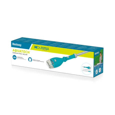 Aspirateur électrique Aquatech™ - BESTWAY - sans fil - pour piscines jusqu'a 3,05m de diametre