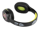Casque audio - Sans fil - Konix - Stranger Things - Bluetooth 5.3 smartphones, tablettes - Microphone - Autonomie 30 h - Noir/jaune