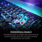 Clavier gaming PC optique et mécanique - TURTLE BEACH - Vulcan II Max - Noir