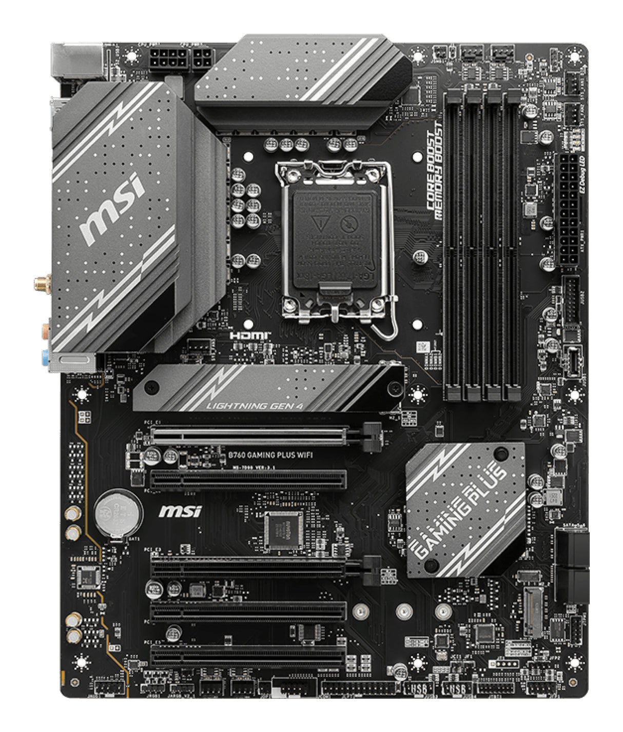 MSI - Carte Mere - B760 GAMING PLUS WIFI DDR5