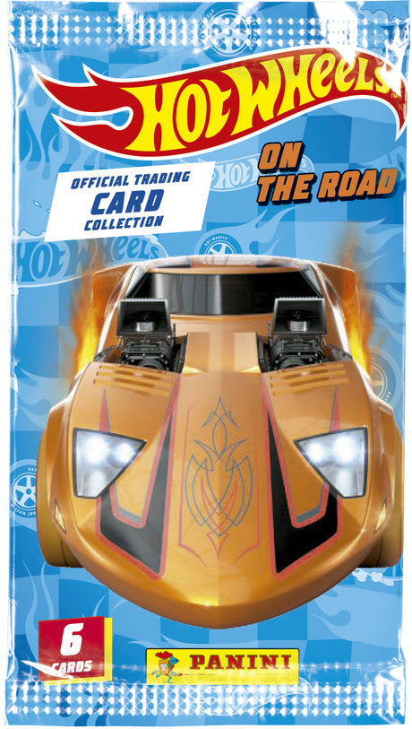 Boîte de Stickers - PANINI - Hot Wheels TC - 24 pochettes - 1 carte édition limitée - 144 stickers