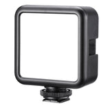 Lampe LED Vlogging rechargeable puissance 6W, luminosité reglable batterie 2200m