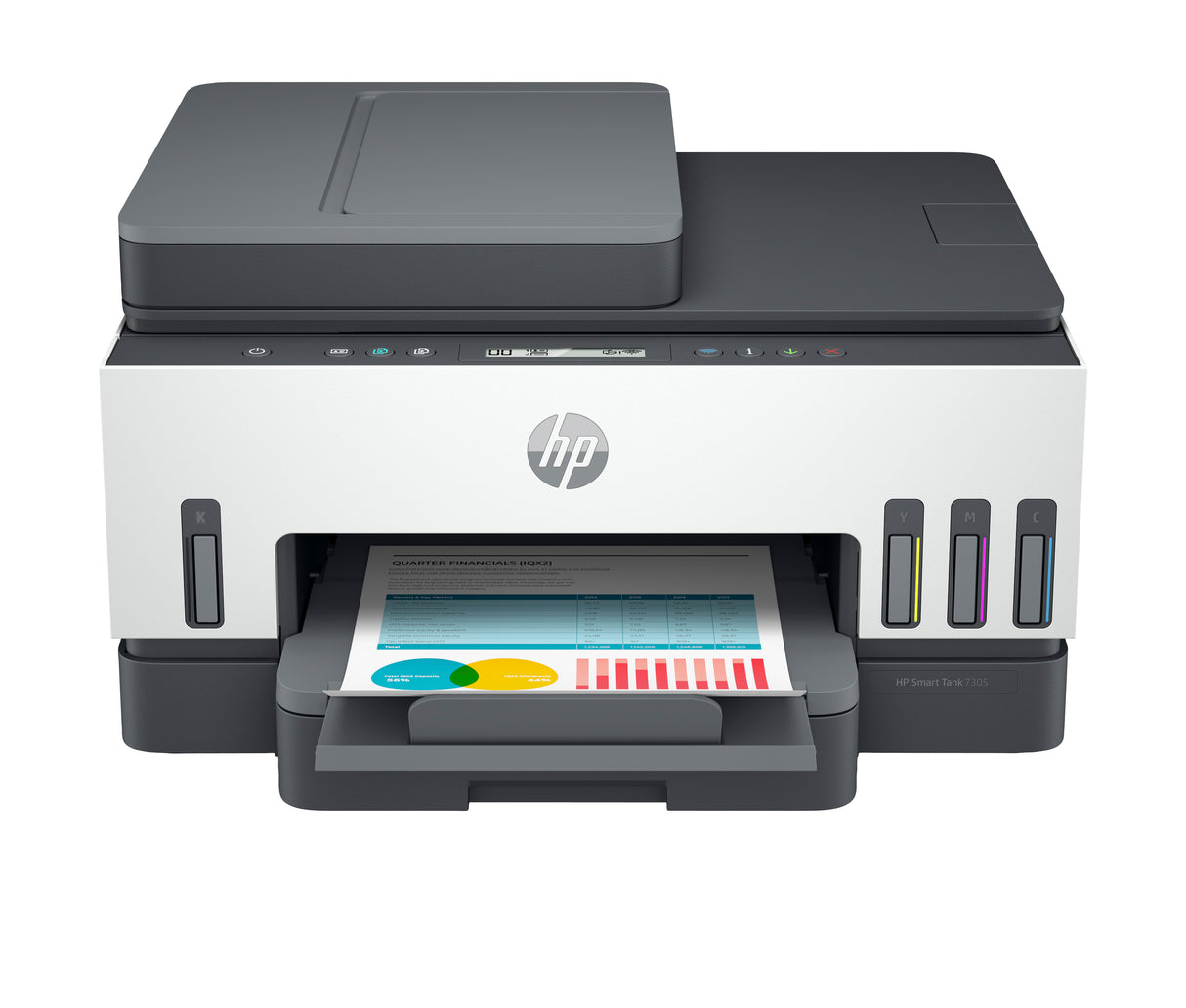 Imprimante Tout-en-un HP Smart Tank 7305 - Jet d'encre thermique - Couleur - A réservoir d'encre