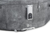 Spa semi rigide BESTWAY - Lay-Z-Spa Carrara - 140 airjets - 170 x 65 cm - 4 a 6 places - Rond (couverture, cartouche, 4 appuie-tete)