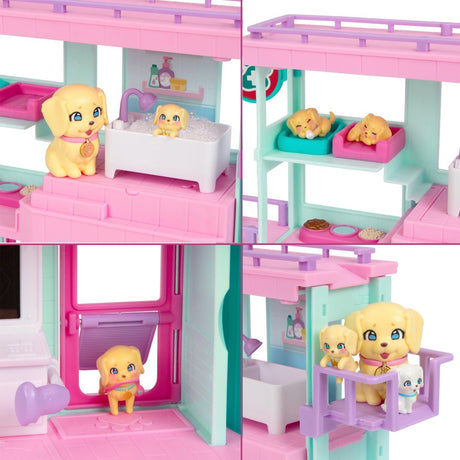 Clinique vétérinaire - LITTLE LIVE PETS - Mama Surprise - Accessoires inclus - Naissance magique