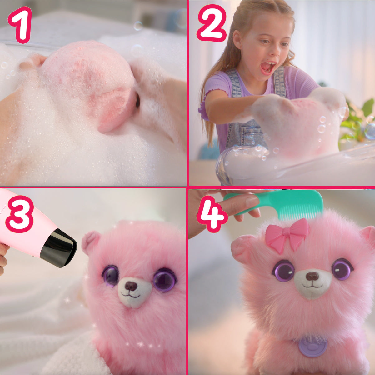 Animaux en peluche - SCRUFF A LUVS - Boule de poils - Rose