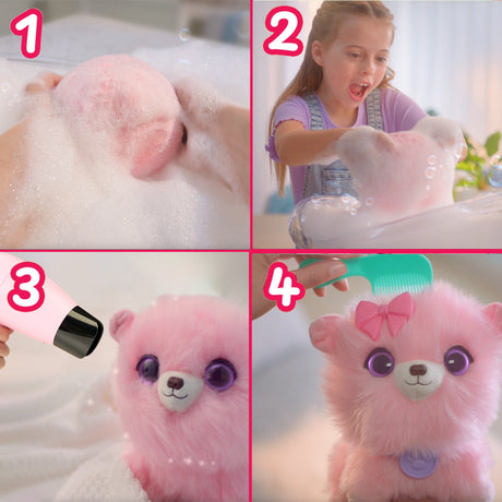 Animaux en peluche - SCRUFF A LUVS - Boule de poils - Rose
