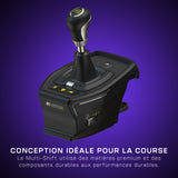 Levier de vitesse et frein a main universel - TURTLE BEACH - TBS-0001-05 - VelocityOne™ Multi-Shift - Noir