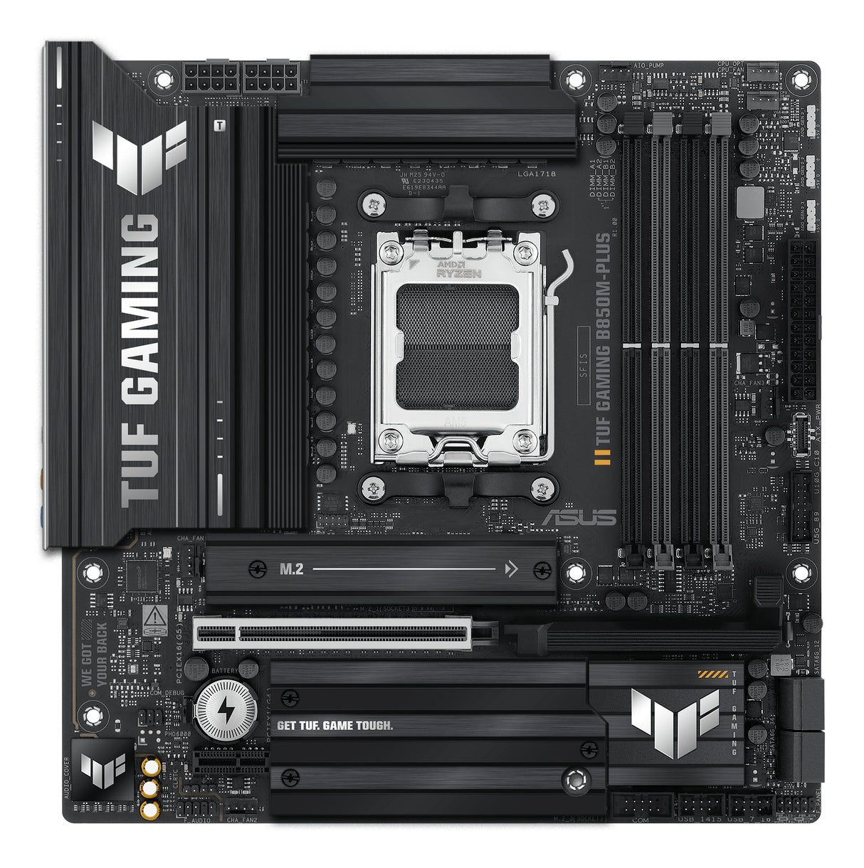 Carte mere - ASUS - TUF GAMING B850M-PLUS - AMD B850 - Emplacement AM5 micro ATX
