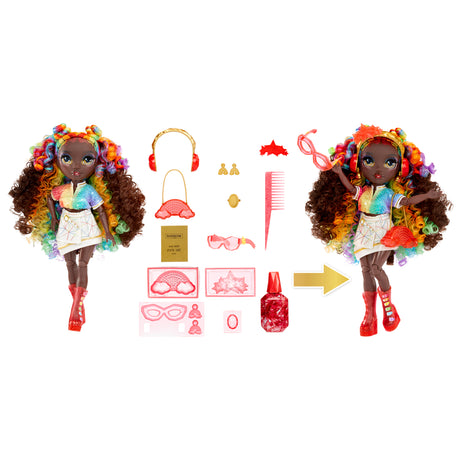 Rainbow High Cristal Poupée Mannequin 27 cm - Iris Bow