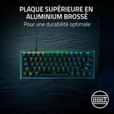 RAZER Huntsman V3 Pro Mini Noir - Clavier Gamer Optique 60%, Switches Analogique
