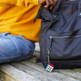 Jeu casse-tete Rubik's Cube 3x3 porte-clés - RUBIK'S - Multicolore - Adulte - Garantie 2 ans